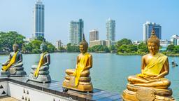 Vind goedkope vluchten van Amsterdam naar Colombo Bandaranayike Internationaal