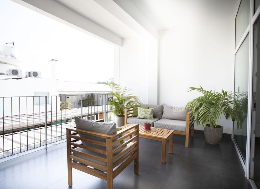 Balkon Foto's